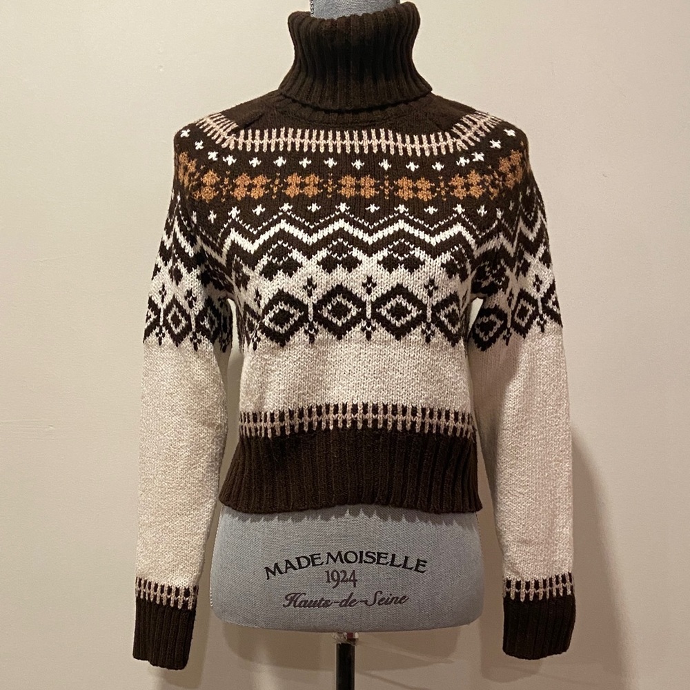 American Eagle Cotton Turtleneck Sweater